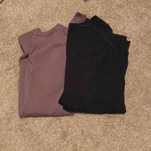 Athleta long sleeve workout tops